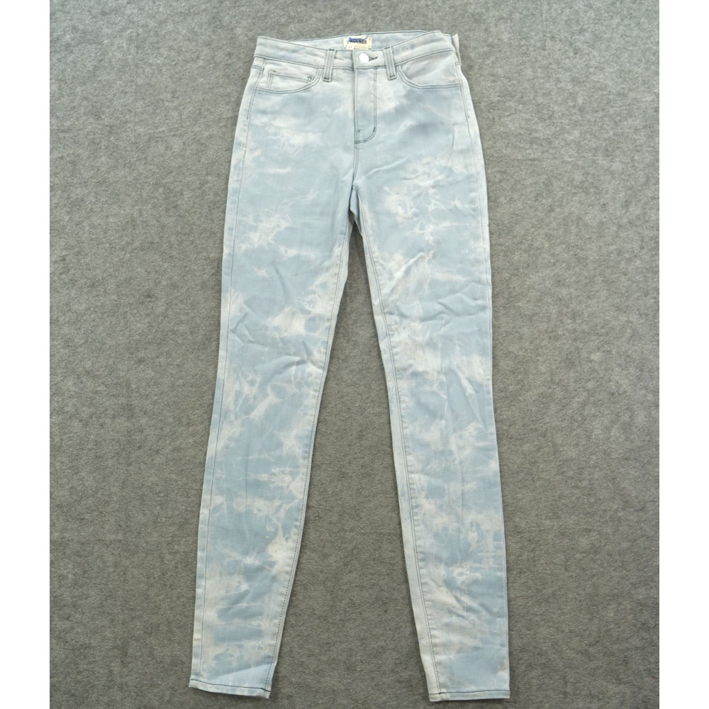 L'agence Jeans Womens 25 Blue Margot High Rise Skinny Tie Dye Stretch New